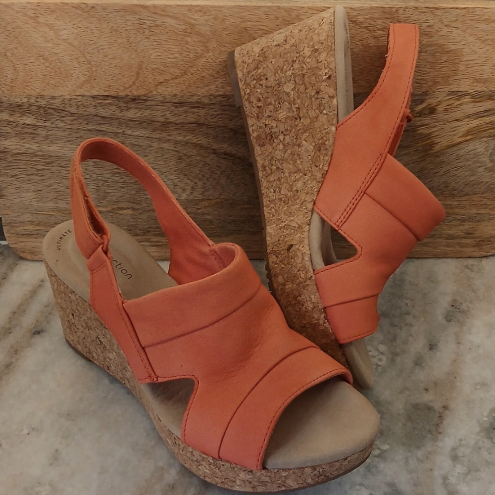 Clarks Annadel Coral Ultimate Comfort Wedges